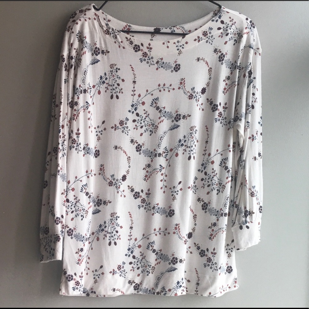 LOFT sweet floral top
